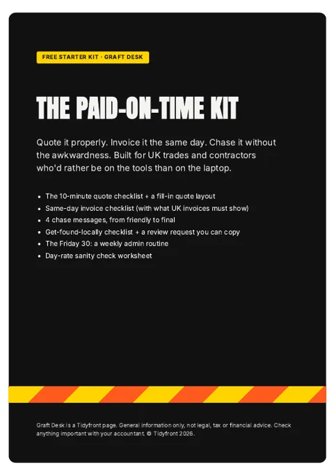 Cover of The Paid-On-Time Kit